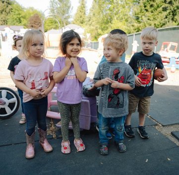 children smile