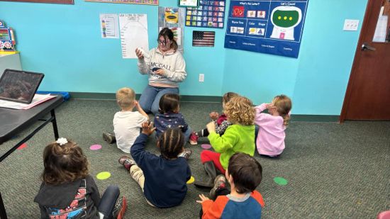 Lil Patriots Academy 56th Ave center exterior and play areas in Puyallup WA, serving local families looking for daycares in puyallup washington.